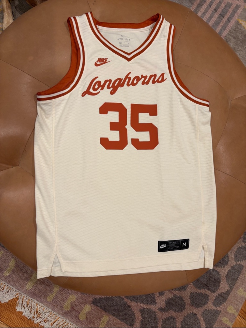 Nike Longhorns #35 Kevin Durant Basketball Jersey - M